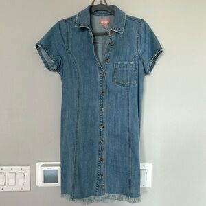 Show Me Your Mumu Jean Dress with pockets! Worn once. In great condition!